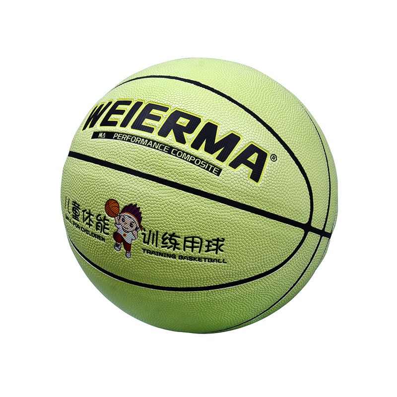 Macaron green basketball
