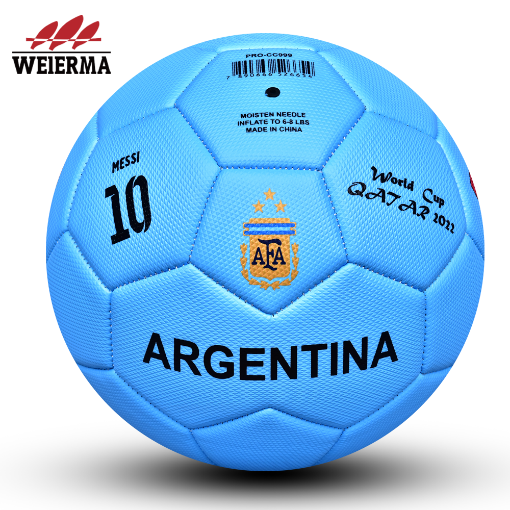 Customized logo for Irma Football Children Youth Adult No. 5 explosion-proof inner tank game ball