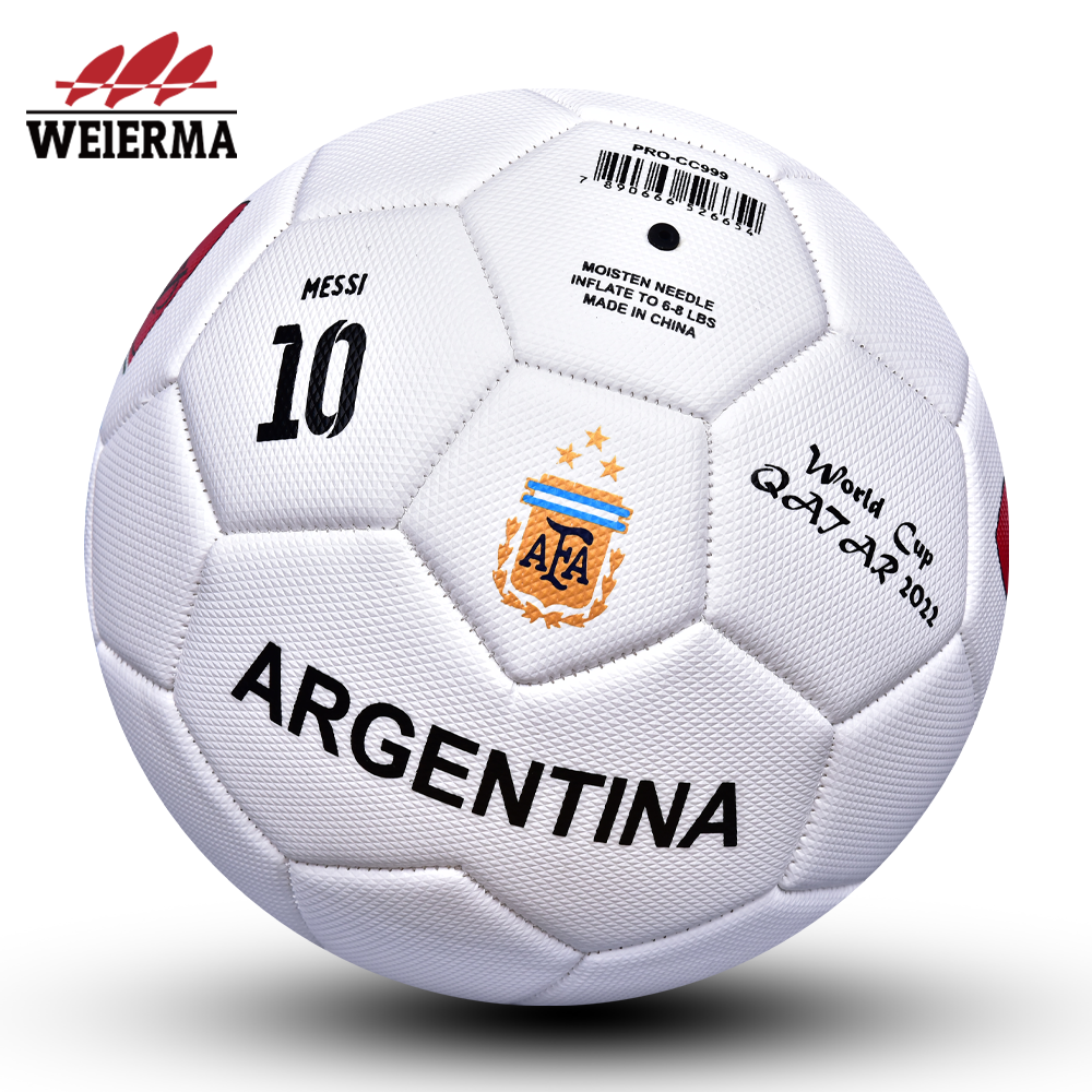 Customized logo for Irma Football Children Youth Adult No. 5 explosion-proof inner tank game ball