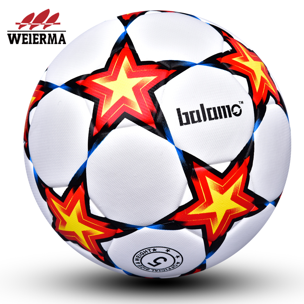 Black yellow red Blue five-pointed football