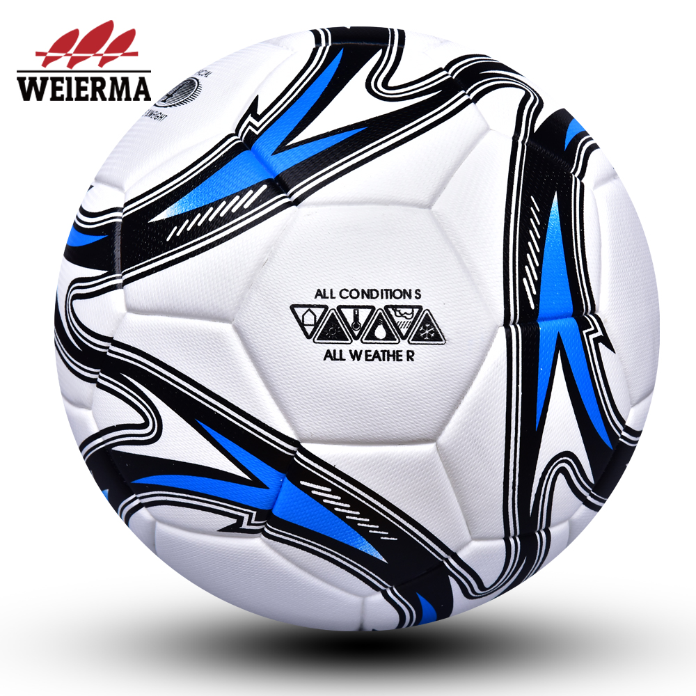 Dazzle wind white black blue football