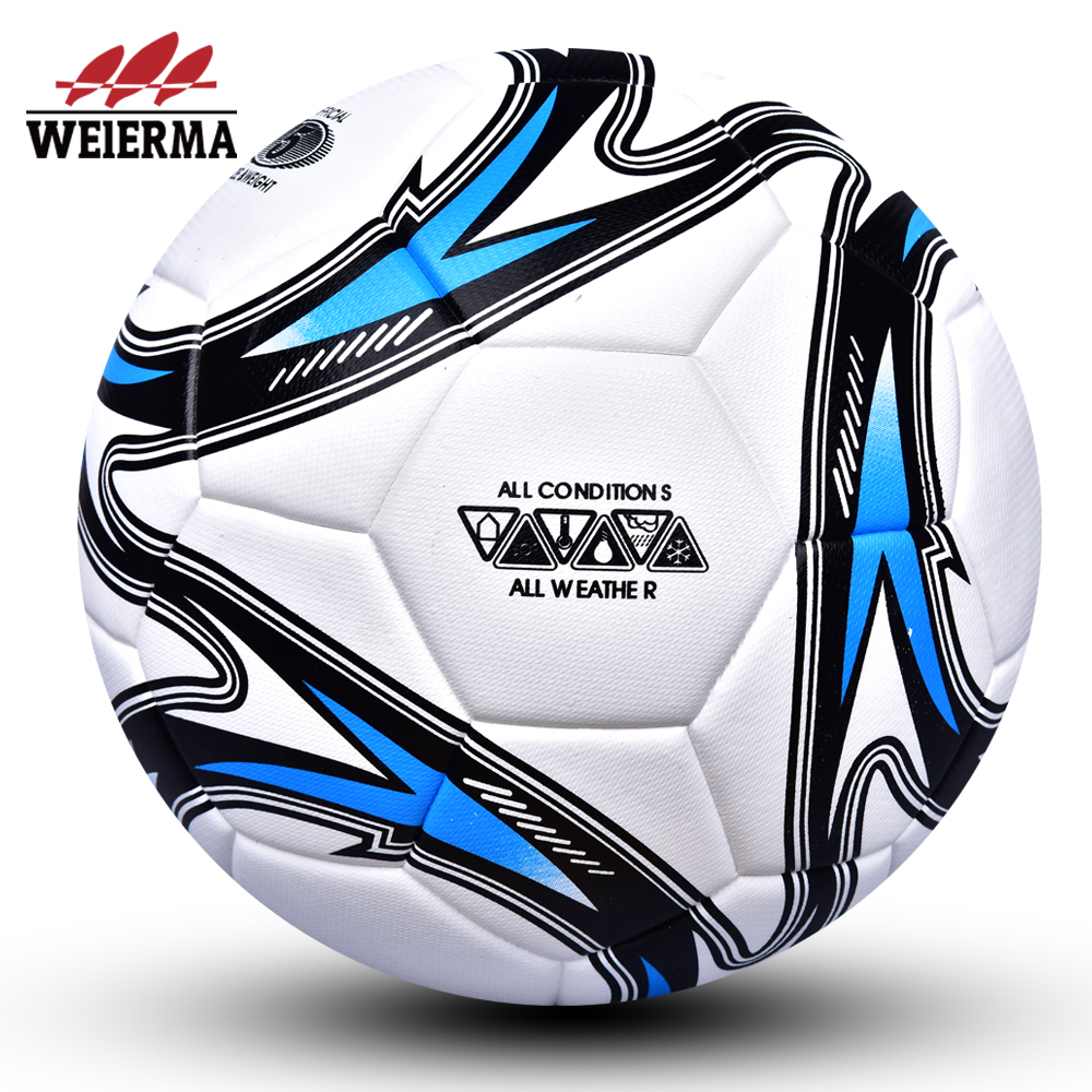 Dazzle wind white black blue football