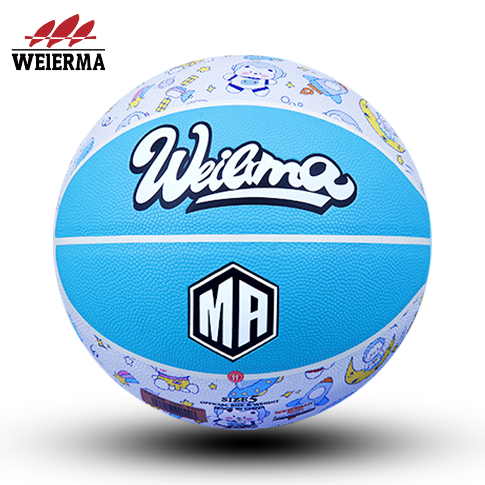 Blue Space Rabbit Basketball